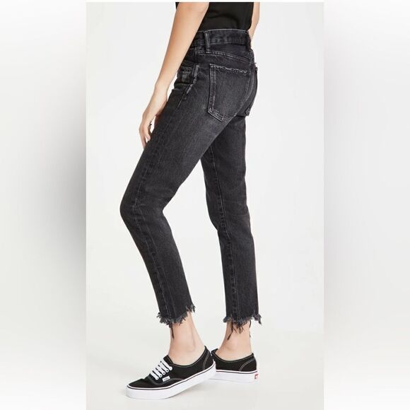 NWT MOUSSY VINTAGE Staley Tapered Jeans in Black - Picture 5 of 14
